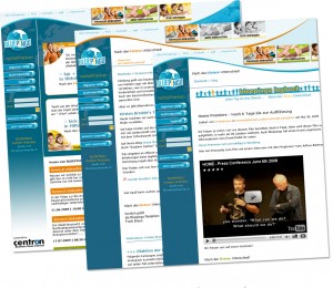 Homepage erstellen